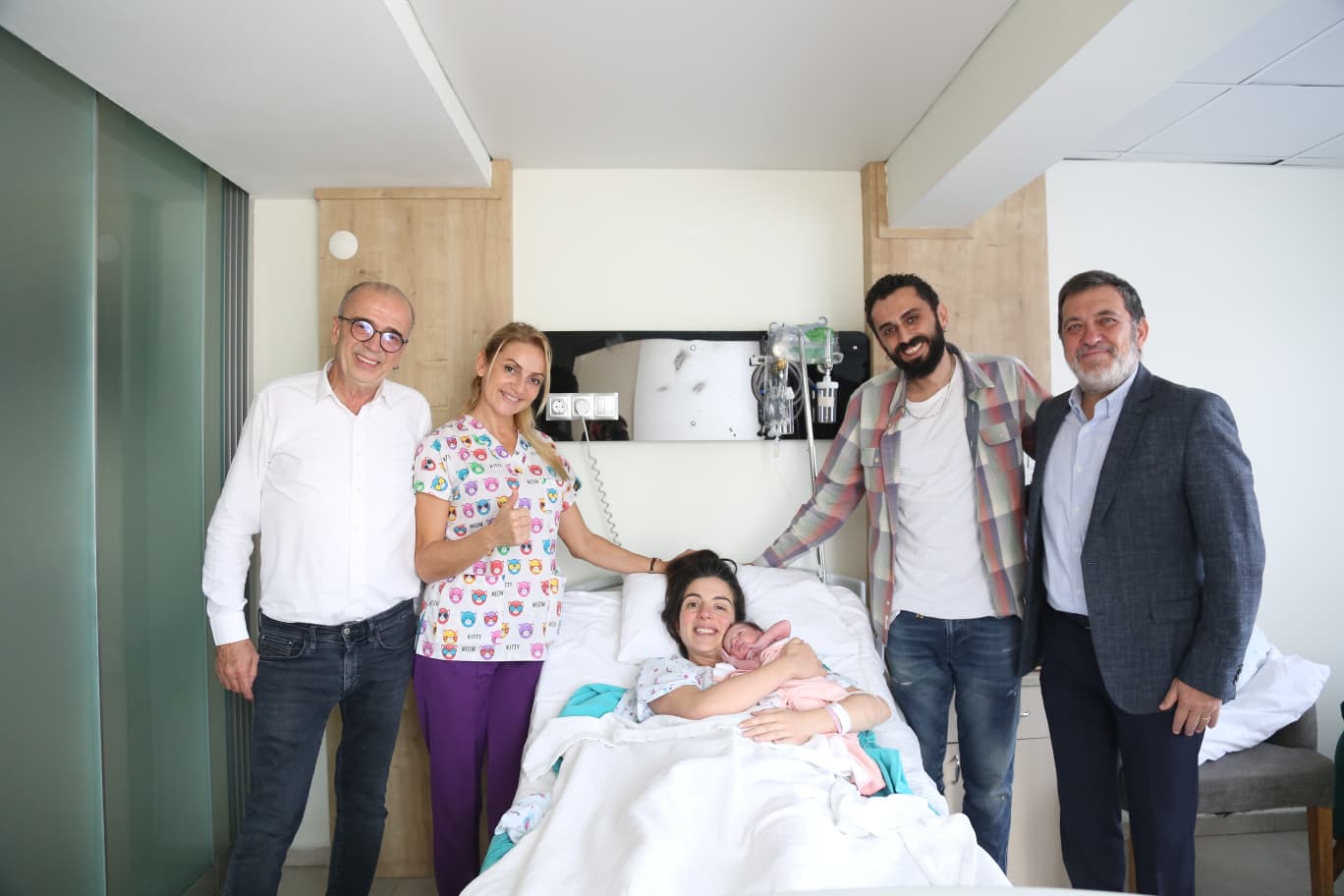 Aile ile doğum sonrası